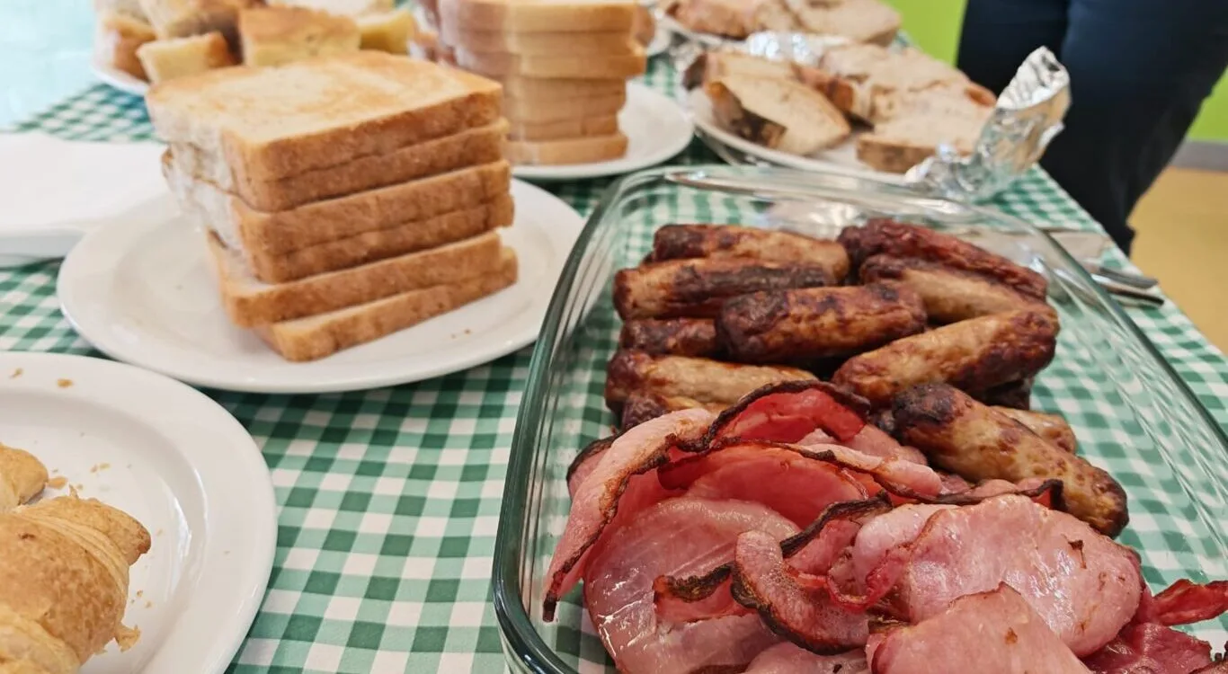 Easter breakfast